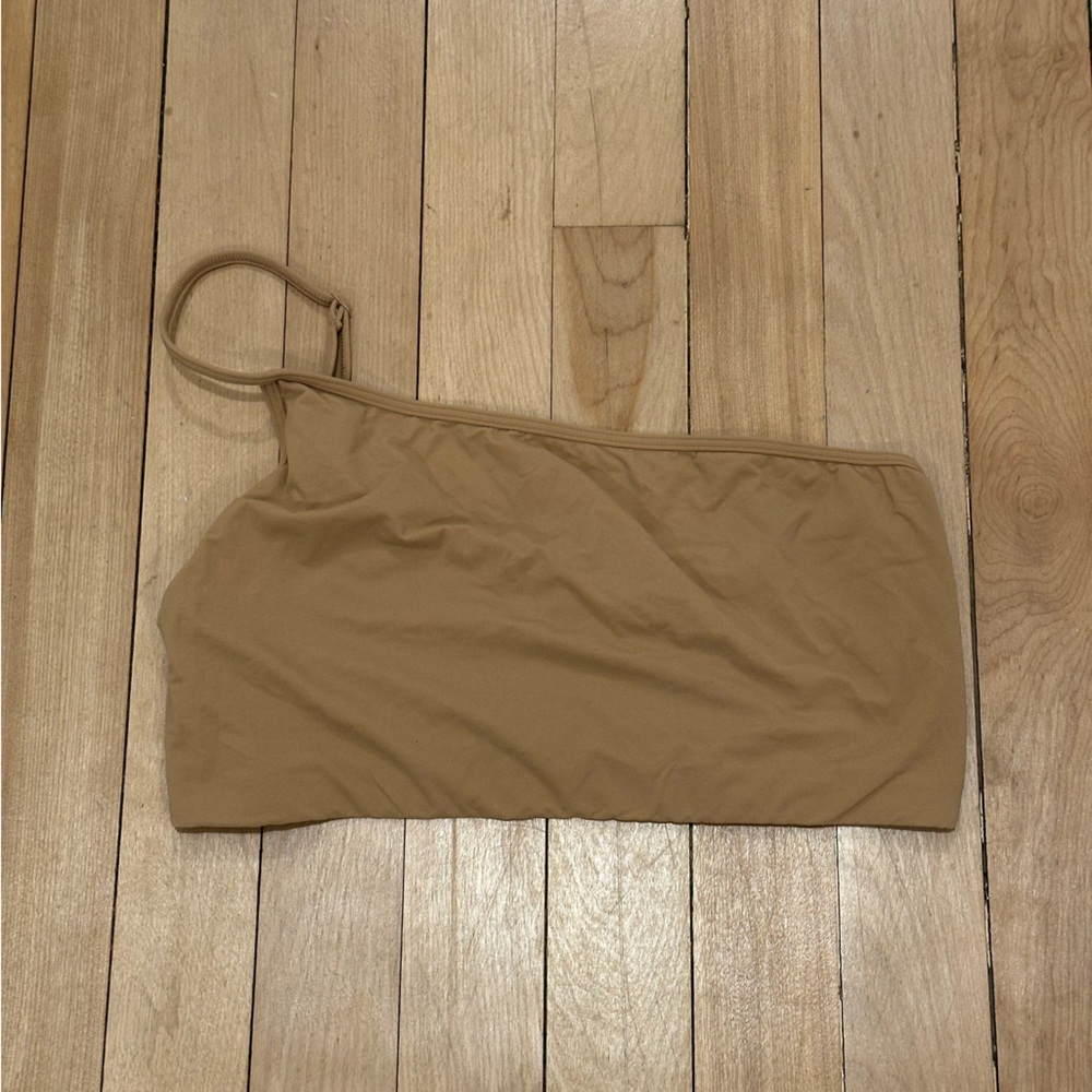 SKIMS one shoulder bralettes